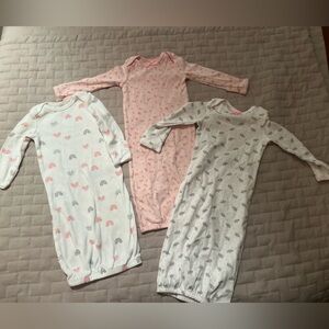 Baby Sleep Gown set (3) newborn